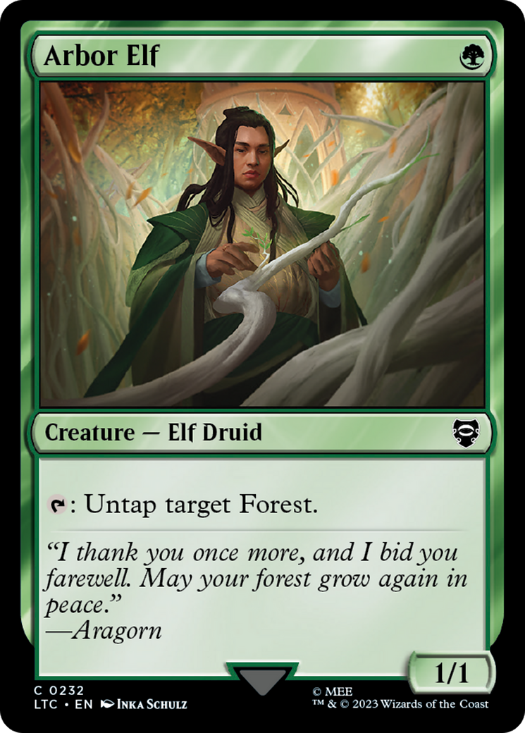 Arbor Elf [The Lord of the Rings: Tales of Middle-Earth Commander] | Eastridge Sports Cards & Games