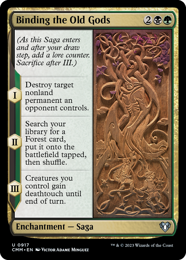 Binding the Old Gods [Commander Masters] | Eastridge Sports Cards & Games