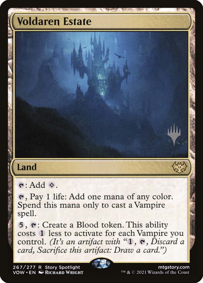 Voldaren Estate (Promo Pack) [Innistrad: Crimson Vow Promos] | Eastridge Sports Cards & Games