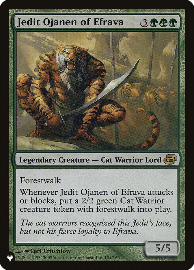 Jedit Ojanen of Efrava [The List] | Eastridge Sports Cards & Games