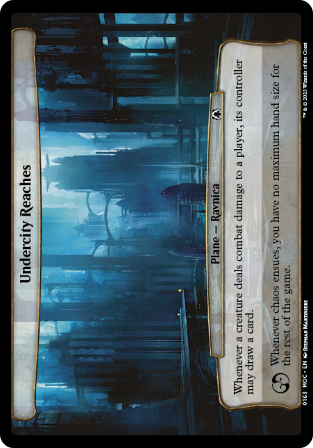 Undercity Reaches [March of the Machine Commander] | Eastridge Sports Cards & Games