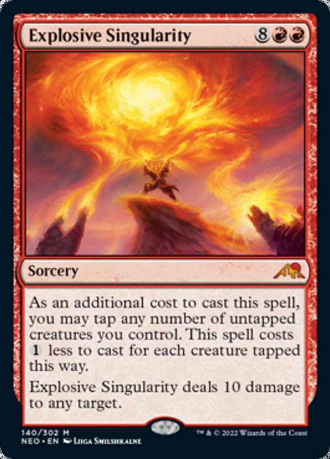 Explosive Singularity [Kamigawa: Neon Dynasty] | Eastridge Sports Cards & Games