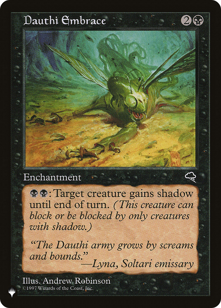 Dauthi Embrace [The List] | Eastridge Sports Cards & Games