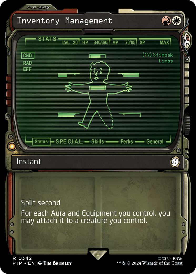 Inventory Management (Showcase) [Fallout] | Eastridge Sports Cards & Games