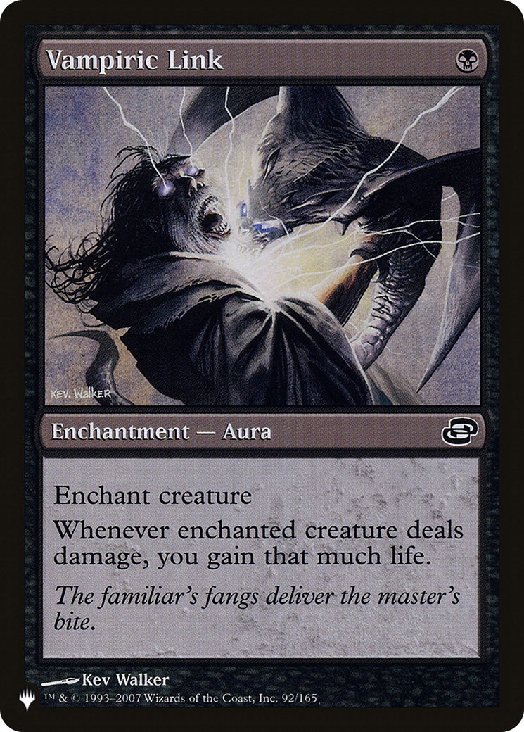Vampiric Link [The List] | Eastridge Sports Cards & Games
