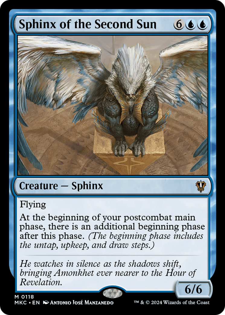 Sphinx of the Second Sun [Murders at Karlov Manor Commander] | Eastridge Sports Cards & Games