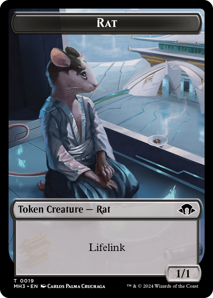 Rat Token [Modern Horizons 3 Tokens] | Eastridge Sports Cards & Games