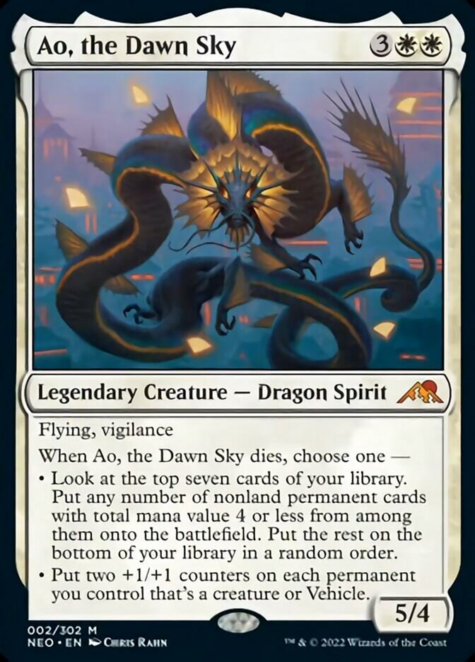 Ao, the Dawn Sky [Kamigawa: Neon Dynasty] | Eastridge Sports Cards & Games