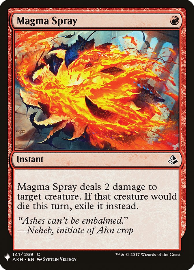 Magma Spray [Mystery Booster] | Eastridge Sports Cards & Games