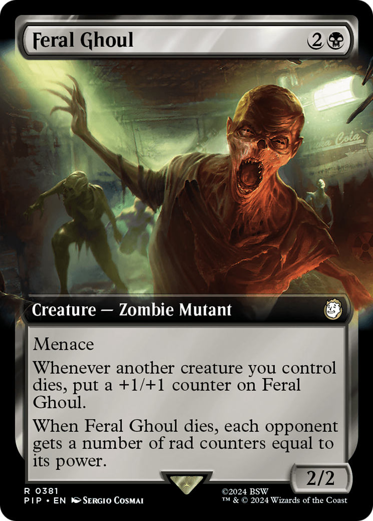 Feral Ghoul (Extended Art) [Fallout] | Eastridge Sports Cards & Games