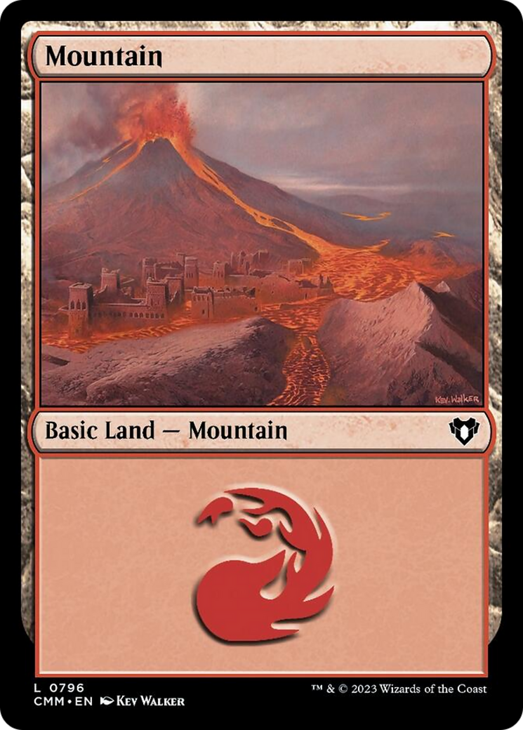 Mountain (796) [Commander Masters] | Eastridge Sports Cards & Games