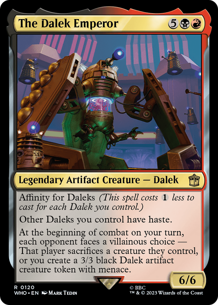 The Dalek Emperor (Extended Art) [Doctor Who] | Eastridge Sports Cards & Games