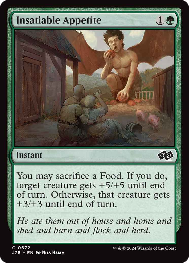 Insatiable Appetite [Foundations Jumpstart] | Eastridge Sports Cards & Games