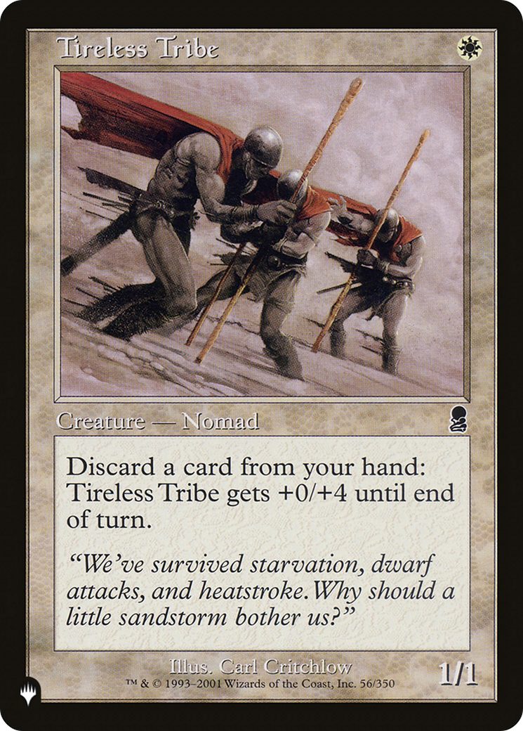 Tireless Tribe [The List] | Eastridge Sports Cards & Games