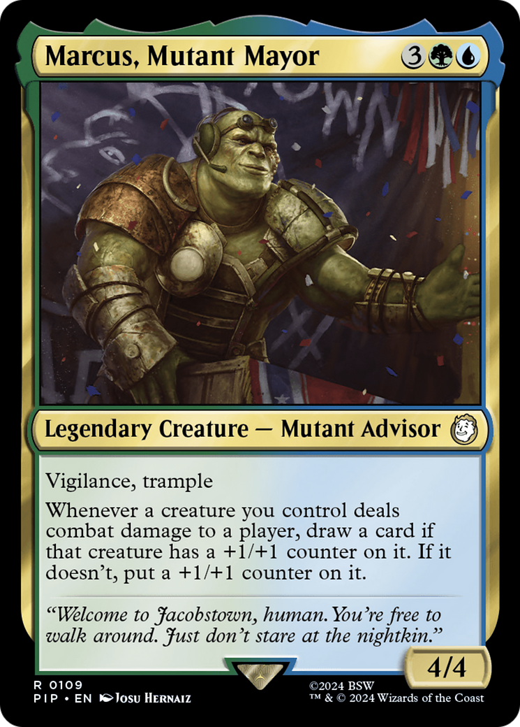 Marcus, Mutant Mayor [Fallout] | Eastridge Sports Cards & Games