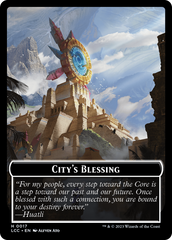 Tiny // City's Blessing Double-Sided Token [Secret Lair Drop Series] | Eastridge Sports Cards & Games