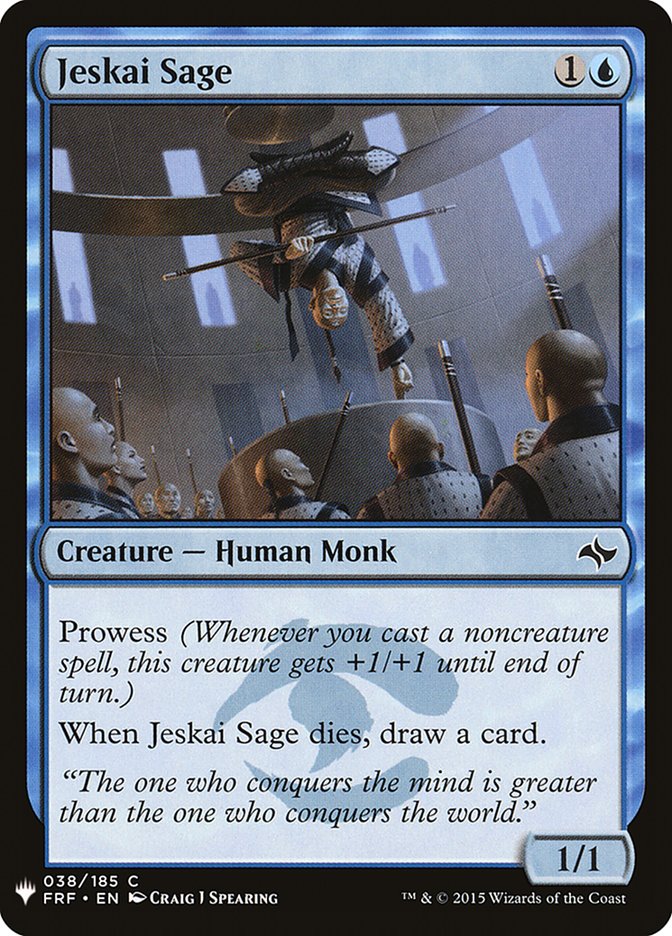 Jeskai Sage [Mystery Booster] | Eastridge Sports Cards & Games