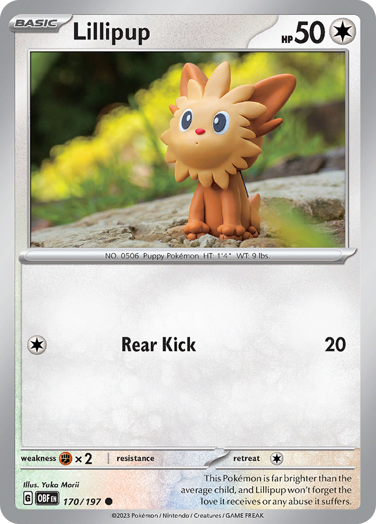 Lillipup (170/197) [Scarlet & Violet: Obsidian Flames] | Eastridge Sports Cards & Games