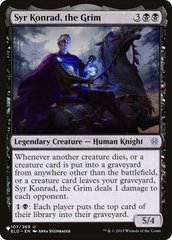 Syr Konrad, the Grim [The List] | Eastridge Sports Cards & Games