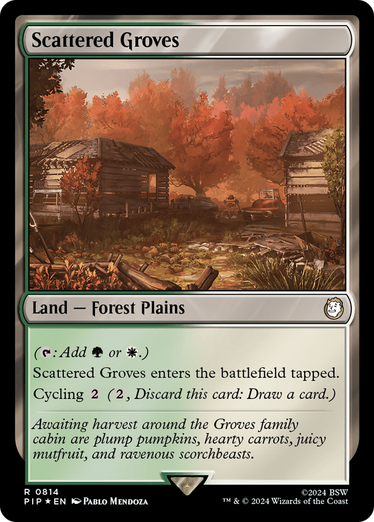 Scattered Groves (Surge Foil) [Fallout] | Eastridge Sports Cards & Games