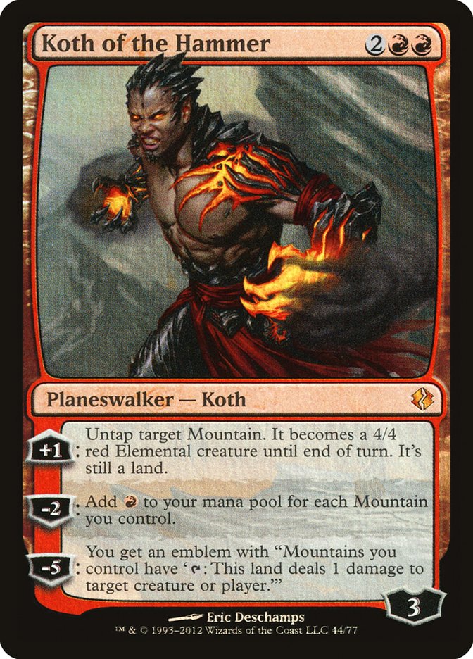 Koth of the Hammer [Duel Decks: Venser vs. Koth] | Eastridge Sports Cards & Games