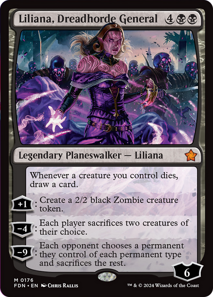 Liliana, Dreadhorde General [Foundations] | Eastridge Sports Cards & Games