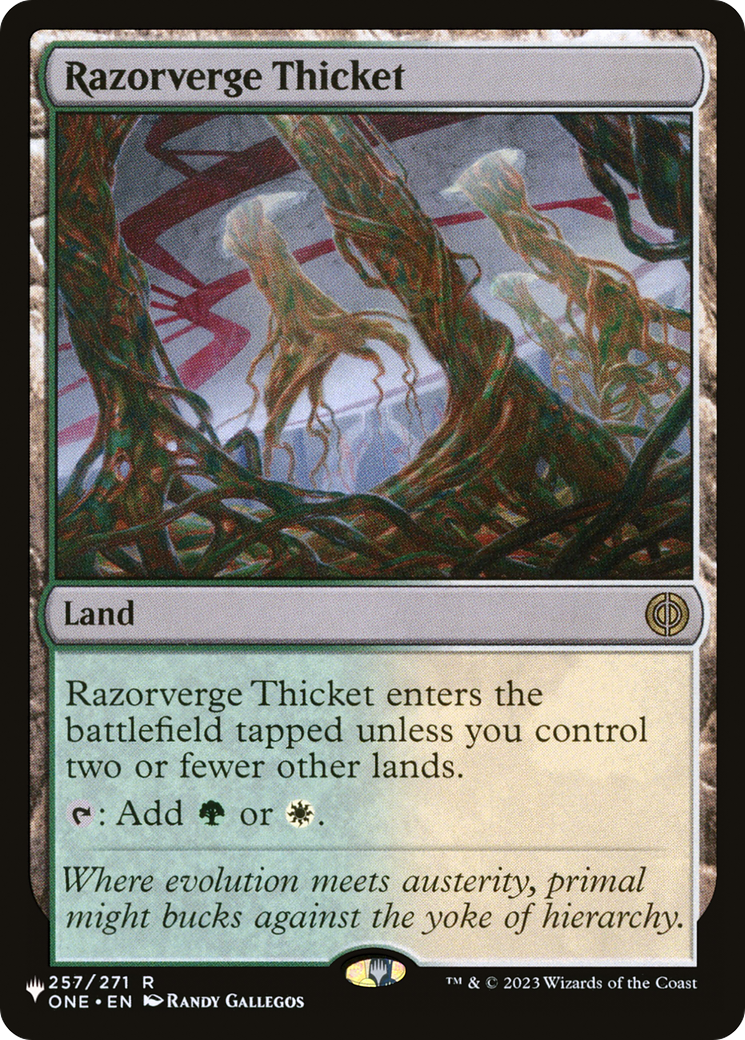Razorverge Thicket [The List] | Eastridge Sports Cards & Games