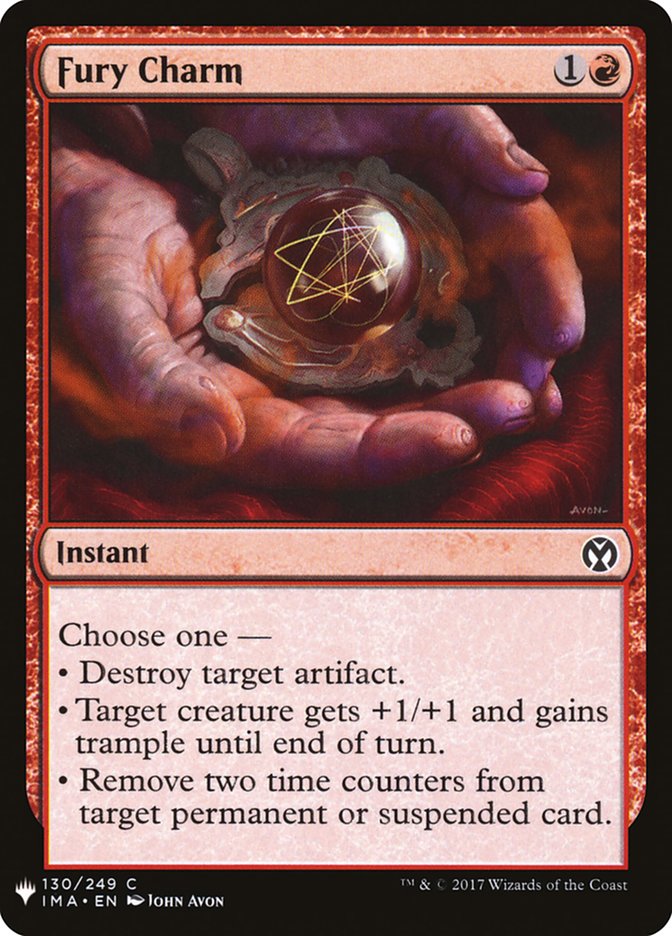 Fury Charm [Mystery Booster] | Eastridge Sports Cards & Games