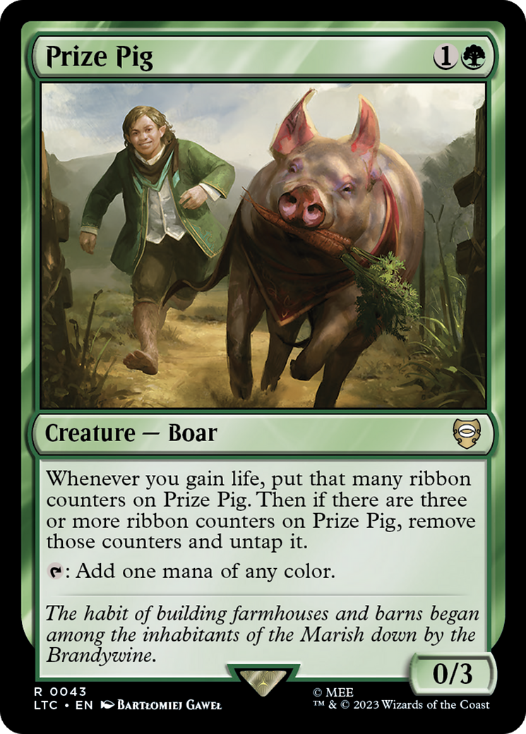 Prize Pig [The Lord of the Rings: Tales of Middle-Earth Commander] | Eastridge Sports Cards & Games