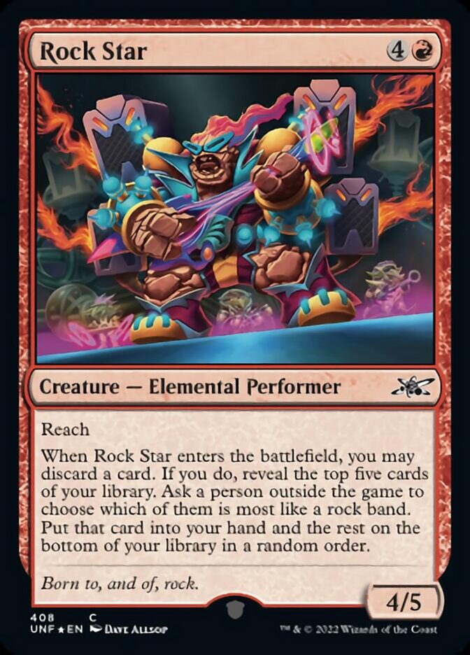 Rock Star (Galaxy Foil) [Unfinity] | Eastridge Sports Cards & Games