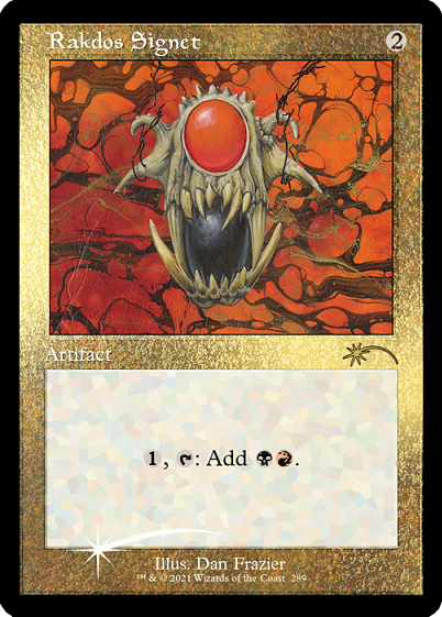 Rakdos Signet (Retro) (Foil Etched) [Secret Lair Drop Series] | Eastridge Sports Cards & Games