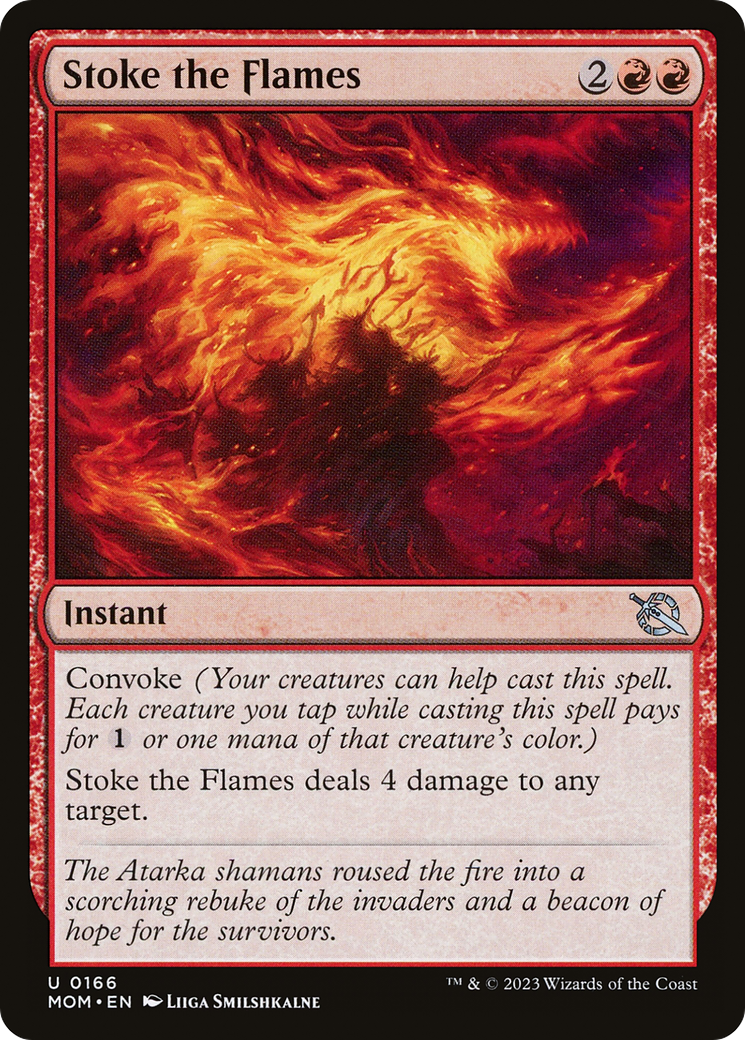 Stoke the Flames [March of the Machine] | Eastridge Sports Cards & Games