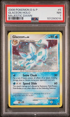 2008 Pokemon Diamond & Pearl Majestic Dawn #5 Glaceon - Holo (Swirl) PSA 7 | Eastridge Sports Cards & Games