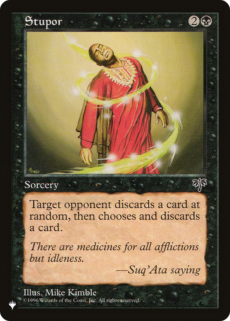 Stupor [The List] | Eastridge Sports Cards & Games