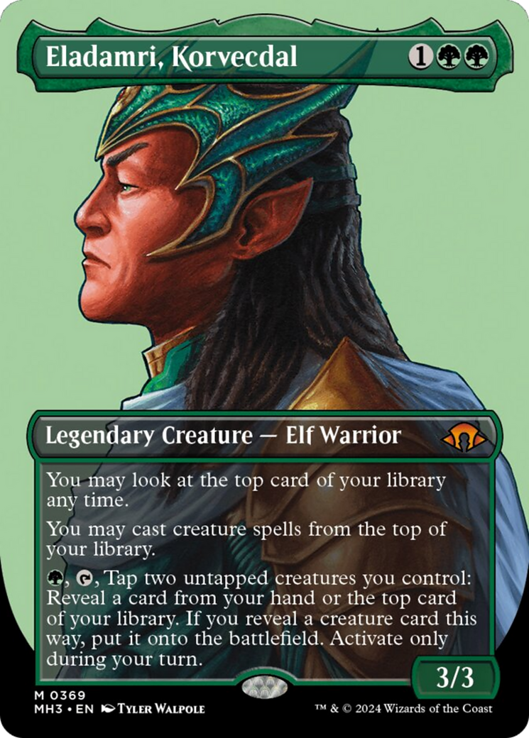 Eladamri, Korvecdal (Borderless) [Modern Horizons 3] | Eastridge Sports Cards & Games