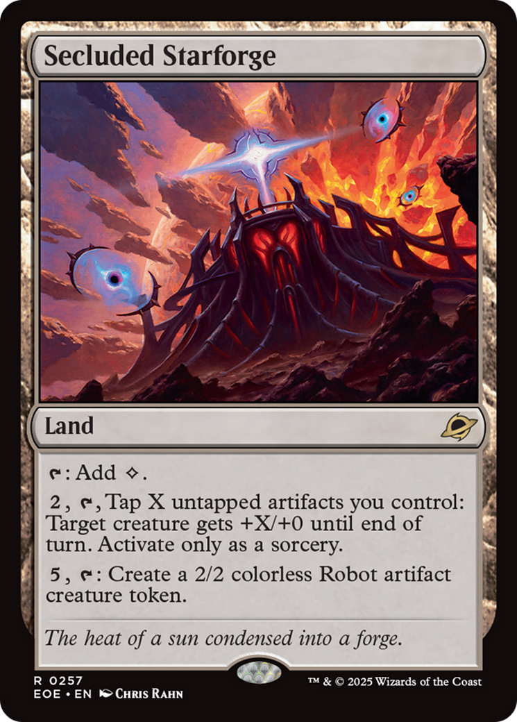 Secluded Starforge [Edge of Eternities] | Eastridge Sports Cards & Games