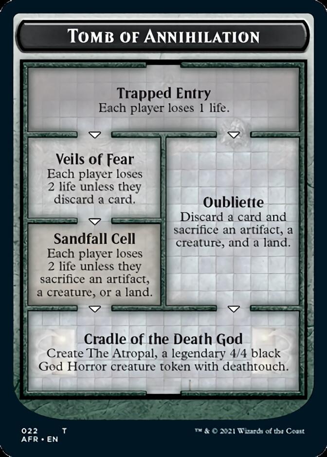 Tomb of Annihilation // The Atropal Double-Sided Token [Dungeons & Dragons: Adventures in the Forgotten Realms Tokens] | Eastridge Sports Cards & Games