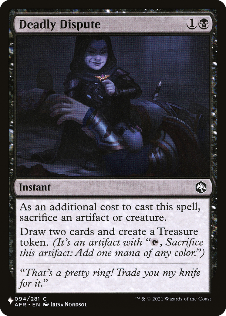 Deadly Dispute [The List] | Eastridge Sports Cards & Games
