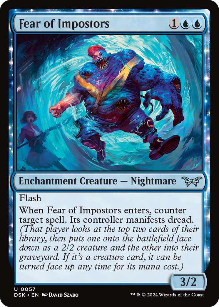 Fear of Impostors [Duskmourn: House of Horror] | Eastridge Sports Cards & Games