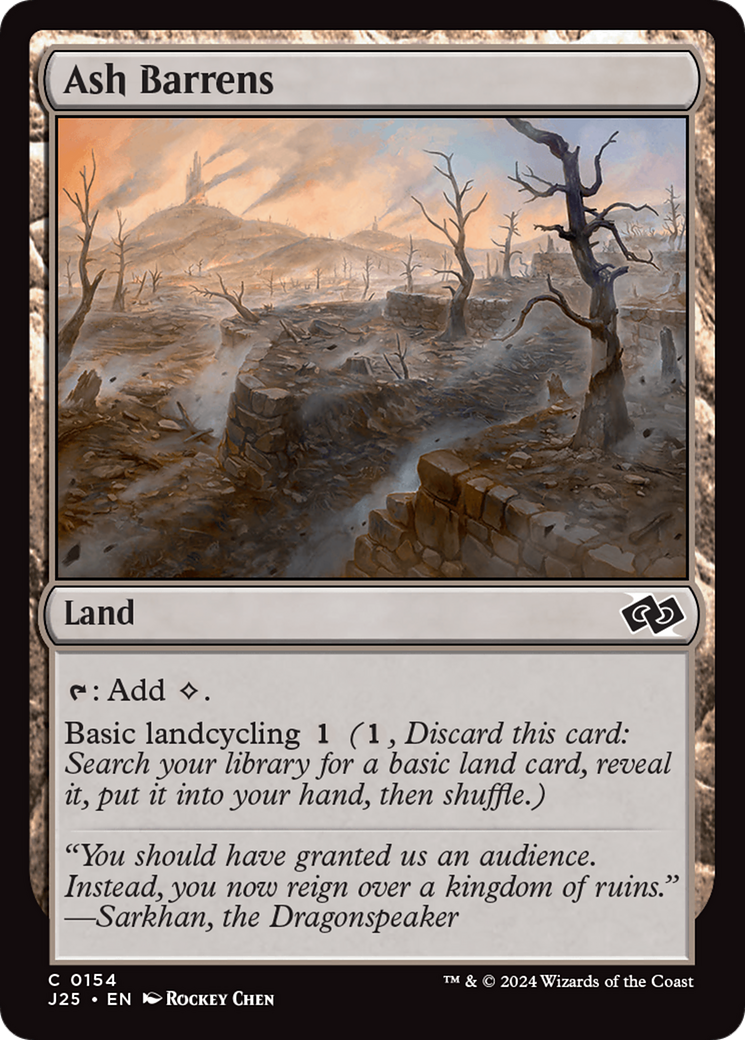 Ash Barrens [Foundations Jumpstart] | Eastridge Sports Cards & Games