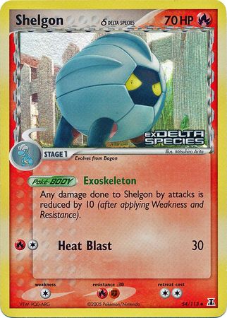 Shelgon (54/113) (Delta Species) (Stamped) [EX: Delta Species] | Eastridge Sports Cards & Games
