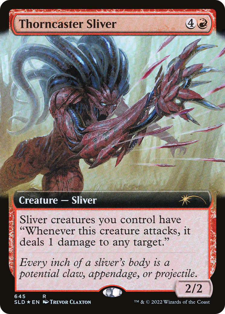 Thorncaster Sliver (Extended Art) [Secret Lair Drop Series] | Eastridge Sports Cards & Games