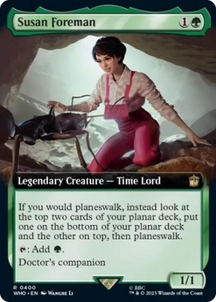 Susan Foreman (Extended Art) [Doctor Who] | Eastridge Sports Cards & Games