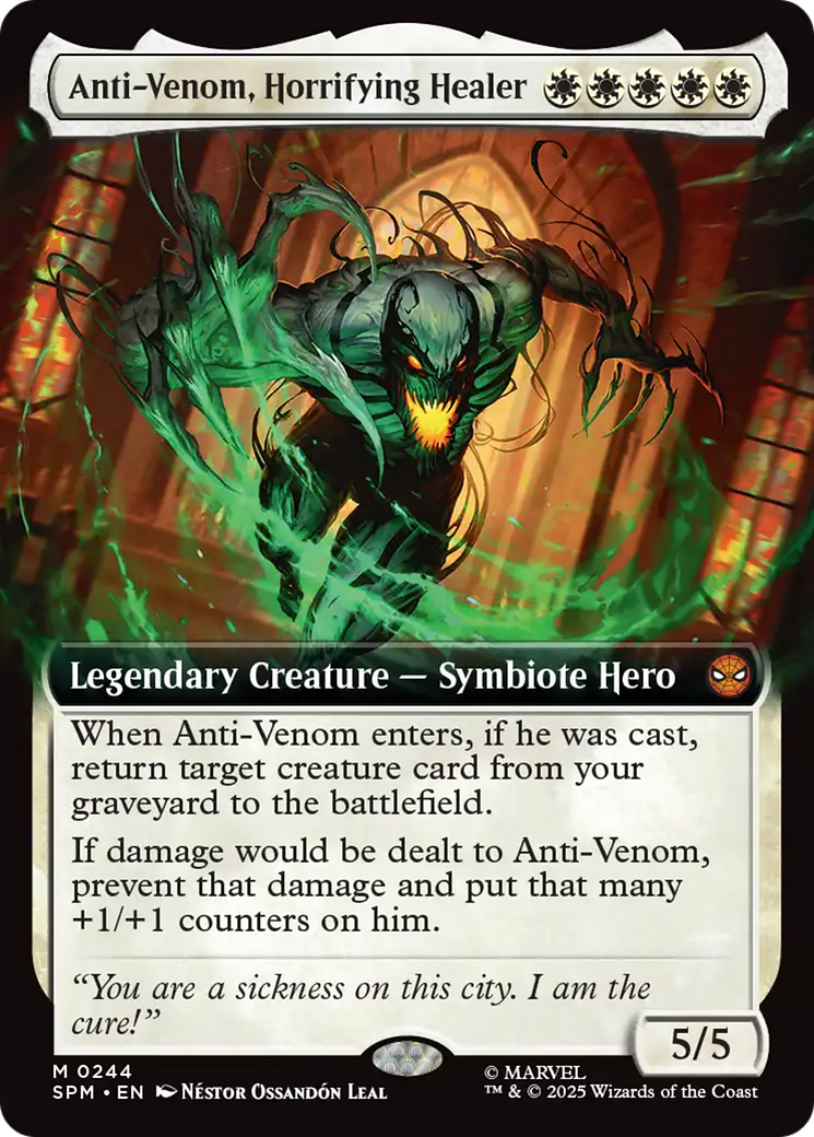 Anti-Venom, Horrifying Healer (Extended Art) [Marvel's Spider-Man] | Eastridge Sports Cards & Games