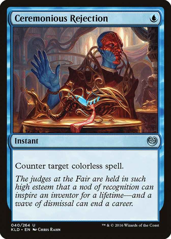 Ceremonious Rejection [Kaladesh] | Eastridge Sports Cards & Games