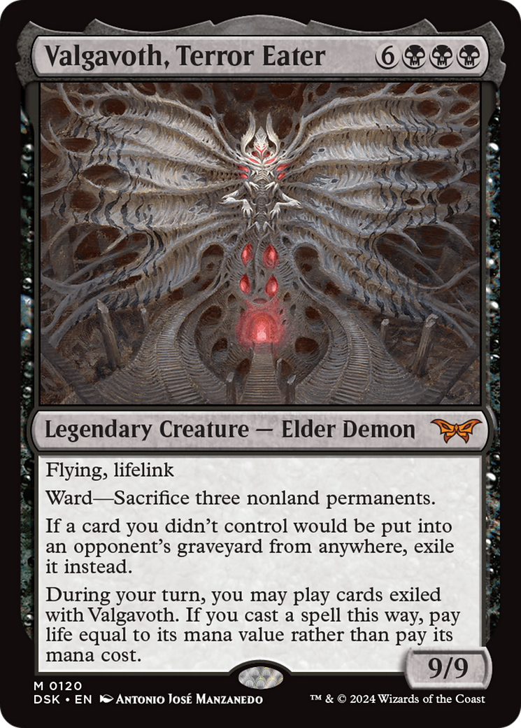 Valgavoth, Terror Eater [Duskmourn: House of Horror] | Eastridge Sports Cards & Games