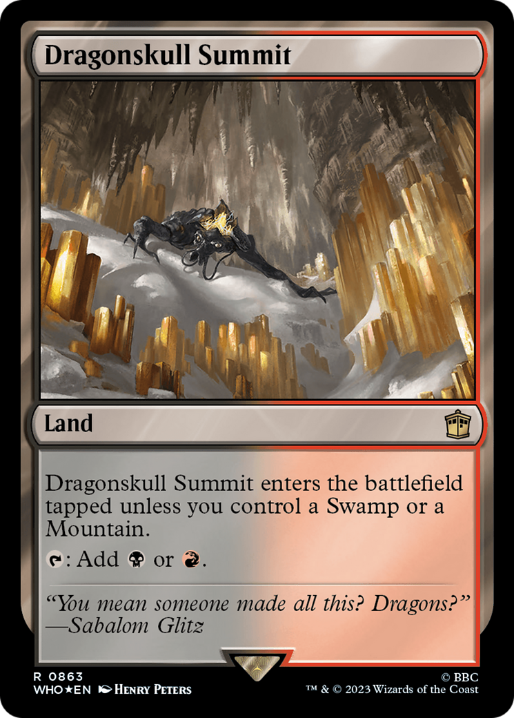 Dragonskull Summit (Surge Foil) [Doctor Who] | Eastridge Sports Cards & Games