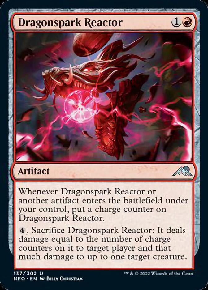 Dragonspark Reactor [Kamigawa: Neon Dynasty] | Eastridge Sports Cards & Games