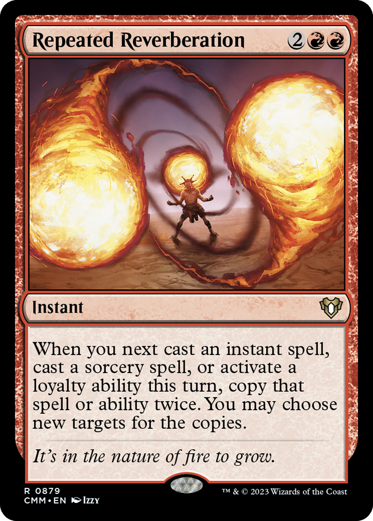 Repeated Reverberation [Commander Masters] | Eastridge Sports Cards & Games