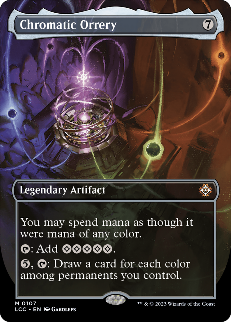 Chromatic Orrery (Borderless) [The Lost Caverns of Ixalan Commander] | Eastridge Sports Cards & Games